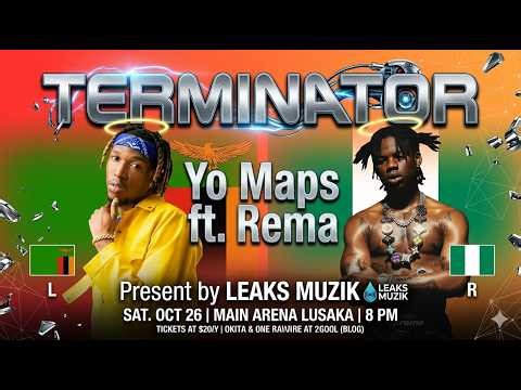 Yo Maps _Ft_ Rema _Terminator_ official lyrics visualizer