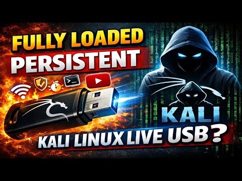 Make a Fully Loaded Kali Linux Live Persistent USB? (2025) 🔥 | No Data Loss | Beginner Friendly