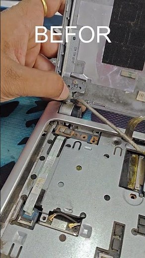 HOW TO REPAIR TOUCH SCREEN LAPTOP HINGES #shots #shortvideo #repair #lenovo #shotsfeed