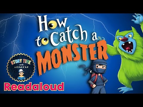 HOW TO CATCH A MONSTER | READ ALOUD 👹Funny Monster Story for Kids | Halloween Storytime with Lorenzo