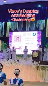 36 reactions · 28 comments | Vince’s Capping and Badging Ceremony殺We love you so much❤️Thank you Lord #cappingandbadginginvestiture #studentnurse #futureRN #myonlySONshine #proudmom #ThankYouLord #thankfulgratefulblessed #reelsfacebook #fbreelsfypシ゚ #rainknor | Regina Leonora Pondoc Caboverde | Facebook
