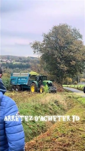 AGRICULTURE -UN TRACTEUR JOHN DEERE ENLISE #agricultures #tracteurs#agriculteurs#marca2c