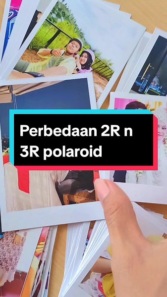 Perbedaan Ukuran 2R dan 3R Polaroid