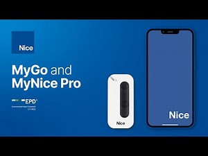 MyGo Transmitter pairing via MyNice Pro App