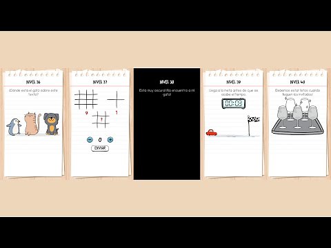 Brain Test Acertijos Engañosos - Nivel 36 37 38 39 40