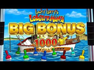 Lucky Larry's Lobstermania | Old School Video Slots | Plus Bonus
