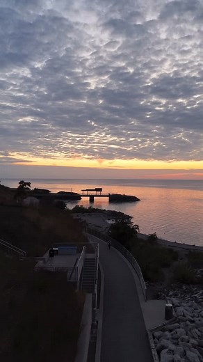 Sunsets over Lake Erie never get old. Happy Weekend! We are taking sometime to enjoy nature tonight and reset! Life can be hectic sometimes and recharging is important. Where do you go to recharge? 🎥: @bubbles_drones #ImFromCle #Cleveland #LakeErie #Sunset #BeachLife #WomenWhoDrone #DroneVideo #ClevelandVibes #WeekendVibes #216 | Jones Drones Cleveland