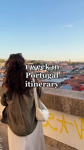 A snapshot of my one week in Portugal itinerary 🗺️ We started in Porto and spent 3 nights there, including day tripping to the Douro Valley. We were then off to Lisbon for the rest of the trip where we ate A LOT of food and day tripped to Sintra. My Porto Pocket Guide is up in my bio already ⬆️ With a bunch of Portugal travel vlogs, food recommendations and more coming your way. #portugal #visitportugal #portugal🇵🇹 #portugalitinerary #porto #portoguide #visitporto #lisbon #visitlisbon #lisbon