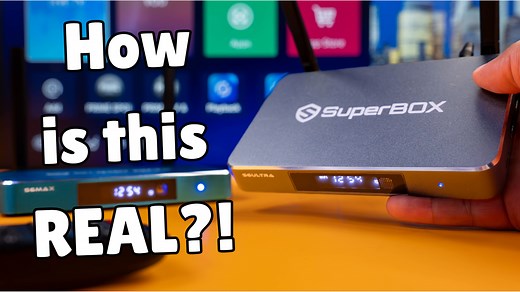 Watch The OFFICIAL Superbox S6 Max & S6 Ultra BEST Box for 2025 on Amazon Live