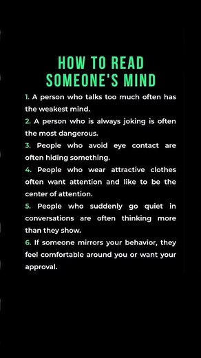 Mind Reading Psychology Facts You Should Know