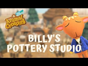 HHP Billy's Rustic Pottery Studio // Animal Crossing New Horizons Happy Home Paradise