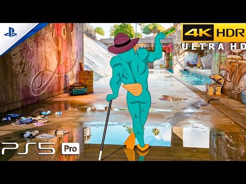 Fortnite (PS5 Pro) 4K 60FPS HDR Gameplay | Buff Perry (Phineas and Ferb)