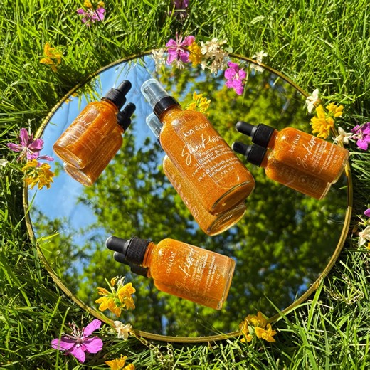 Sunkissed Shimmer Body Oil - Etsy UK