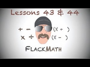 Saxon Pre Algebra Lesson 43 and 44