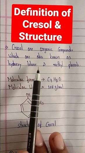 Definition of Cresol & Structure
