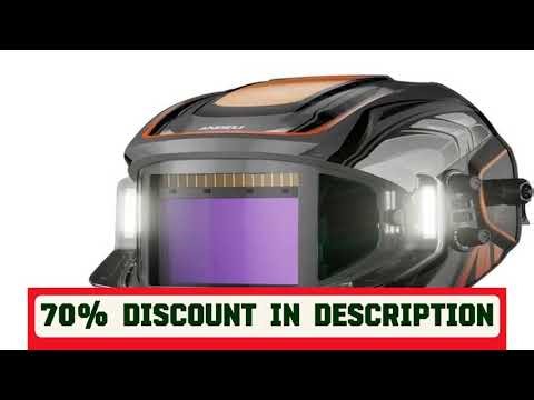 A must-have product! ANDELI Auto Darkening Welding Helmet with Large Viewing True Color Welding Ma