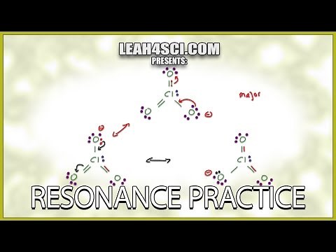 Resonance Structures Practice Problems in Organic Chemistry