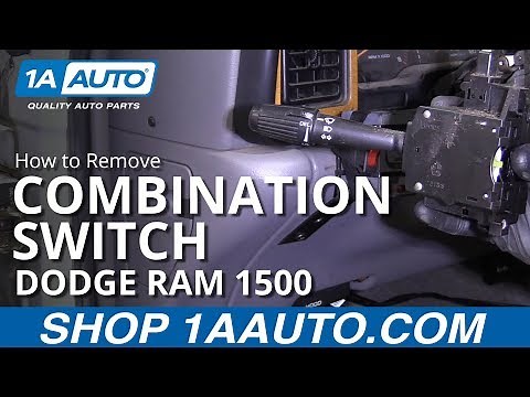 How to Replace Combination Switch 94-02 Dodge Ram 1500