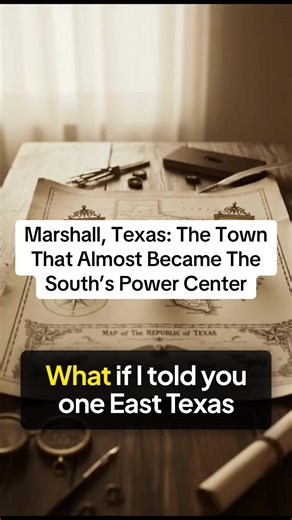 Marshall, Texas: the town that almost became the S. Power Center Texas Texas History Texas Culture Texas Pride Texans Only in Texas Texas Heritage #texas #texans #lonestarstate #texaspride #dontmesswithtexas