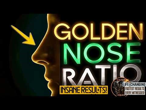 💎 GOLDEN NOSE RATIO FREQUENCY ACTIVATED ✨The Divine Facial Centerpiece You Were Always Meant To Have