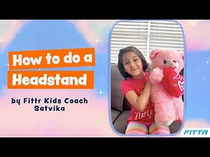 Kids Fitness Exercise | Headstand Tutorial