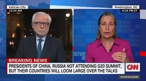 23K views · 191 reactions | Former National Security Council official Fiona Hill discusses why Russian President Vladimir Putin may be skipping the G20 summit in Rome. | CNN | Facebook