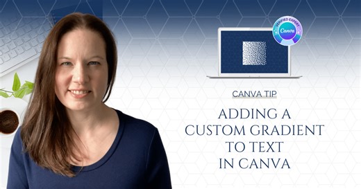 How to Add a Custom Gradient to Text in Canva