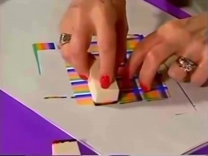 3.5K views · 104 reactions | Sponge Art Queen *sound on ✨ … follow @concepttalk and @neontalk for more • shop neontalk.com … #spongeart #80sart #virginedges #80saesthetic #80s #vaporwave #vapourwave #80sstyle #80sdesign #80sdream #aesthetic #80sdecor #80sinterior #80sfun #80sfashion #art #doublerainbow #hippie #80shippie #retro #retrowave #80smakeup #80shair #80stv #80smovie #80sforever #neontalk #decore #deco #interiordesign | Neon Talk | Facebook