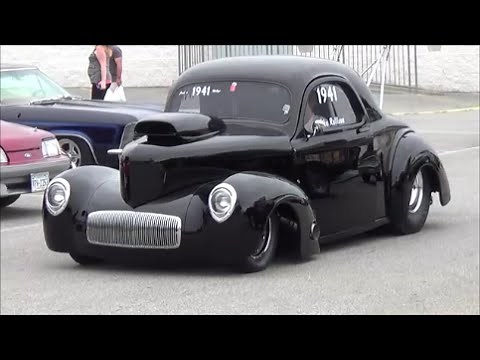 1941 Willys Pro Street Race Drag Car Dreamgoatinc Hot Rods Customs and Classic Muscle Cars