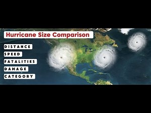 Latest Hurricane Size Comparison | Top Tropical Cyclones