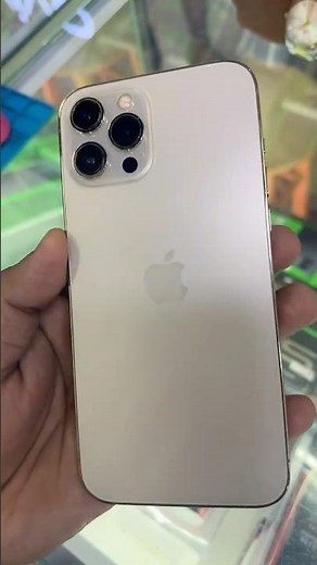 iPhone 12 Pro Max Gold Colour Hands-On |Premium Look Unlocked 🔥 #iPhone12ProMax #GoldiPhone #Shorts