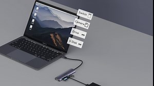 USB C Hub,Beikell 7-in-1 USB C Multiport Adapter with 4K HDMI,100W PD,2 USB A 3.0 Data Ports,SD&TF Simultaneously,Ultra Slim Aluminum Alloy for MacBook Pro/Air, iPad Pro/Air,XPS,Surface etc-Space Gray