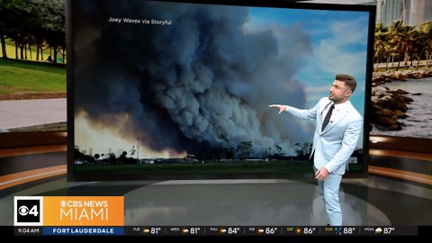 Massive wildfire in Collier County continues to rage forcing people from their homes