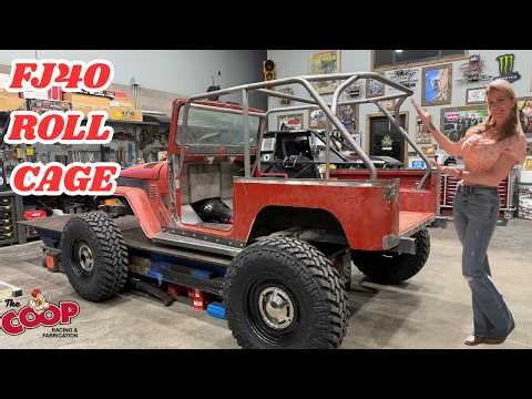 How to build a custom Toyota FJ40 Roll Cage