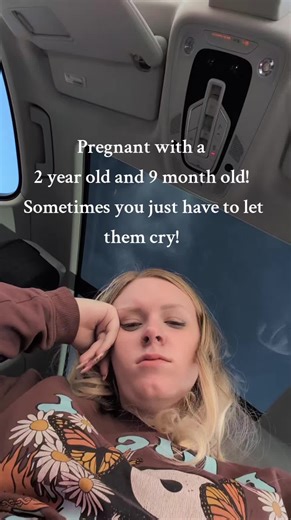 Pregnant with a 2 year old and 9 month old and I've learned sometimes you have to let them cry and it is okay!! well scream, he was just screaming cause he was mad. I sometimes wanna scream like this as well!! We are human like the babies and need a moment to regroup. Letting them cry or scream while you breathe doesn't make you a good or bad parent, just human ❤️ #fyp #pregnancyjourney #momsoftiktok #3under3 #pregnancyjourney