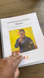 7.6K views · 351 reactions | This is one of my proudest accomplishments . Creating my first educational manual! The Confidence in Costing Manual is packed with formulas, real-life examples, templates, and cheat sheets that every food entrepreneur needs to understand their numbers and protect their profits. Hard copy & digital versions will be available soon #ConfidenceInCosting #FoodCostQueen #SLJConsulting #KnowYourNumbers #CakeCrazyBakery | Shetice Jackson | Facebook