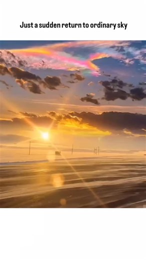 Candy Crush on Instagram: "…combine to create a scene that feels almost unreal, yet is entirely grounded in physics. Cloud iridescence is rare because it requires very specific conditions: Clouds must be thin (often altocumulus or cirrus) Water droplets or ice crystals must be nearly uniform in size The sun must be partially obscured, usually low on the horizon When those conditions align, diffraction occurs. Instead of light simply reflecting or refracting like in a rainbow, the tiny particles 