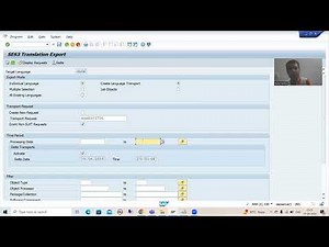 119 - Additional ABAP Concepts - SE63 Translation Export Part2