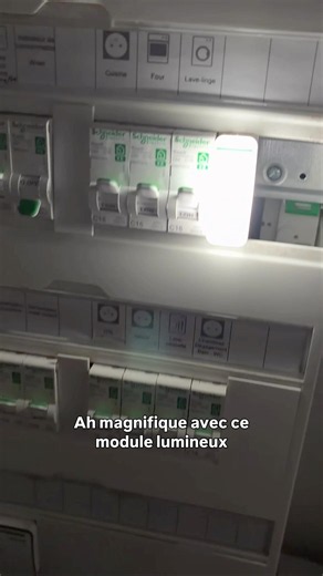 Did you know about the integrated power cut-off lighting in the electrical panel?