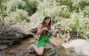 SOLO BUSHCRAFT Survival - 建造完整而温暖的生存庇护所 - 鱼陷阱、烹饪、放松