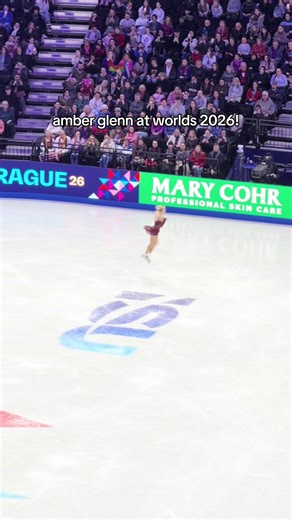 can't believe i got to see this live omg. she skated beautifully!! @Amber #amberglenn #figureskating #isuworldchampionships #worlds2026 #fyp
