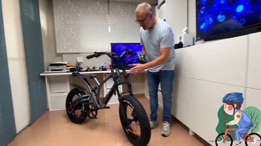 Watch jansno X50 electirc bike on Amazon Live