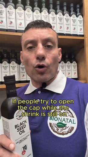 HOW TO OPEN BIONATAL BLACK SEED OIL 16 OZ BOTTLE TUTORIAL