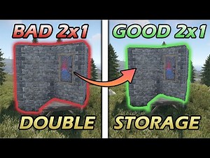 The Best Rust 2x1 Base | 2022 Compact Solo/Duo Design