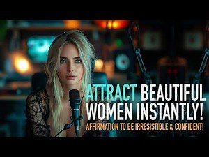 Affirmation to Unlock Confidence & Attract Beautiful Women with Binaural Beats!