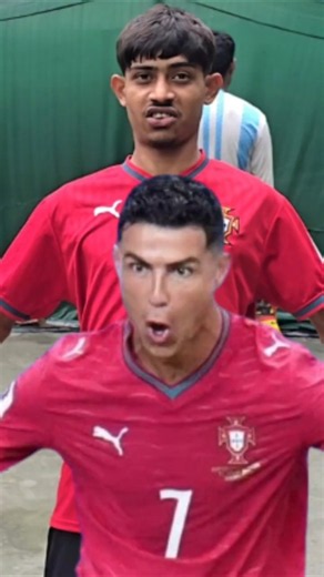 Messi vs Ronaldo 🔥 4 Impossible Goal Shots Challenge! ⚽ Who Wins? 🤯 #shorts