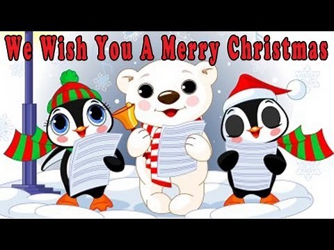 Christmas Songs for Children with lyrics - We Wish You a Merry Christmas - by The Learning Station