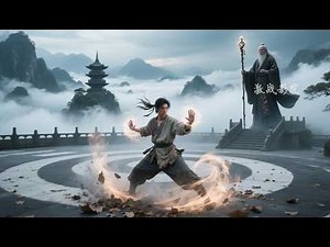2025 Fantasy Action Movie! Weakling triggers inner demon, trains 10 years, becomes kung fu master!