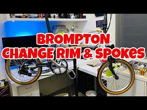 Brompton - DIY replace rim and spokes