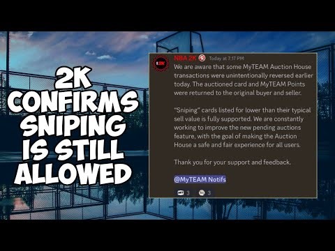 2K CONFIRMS SNIPING IS STILL ALLOWED AND HAS BEEN FIXED... W! NBA 2K25 MyTEAM